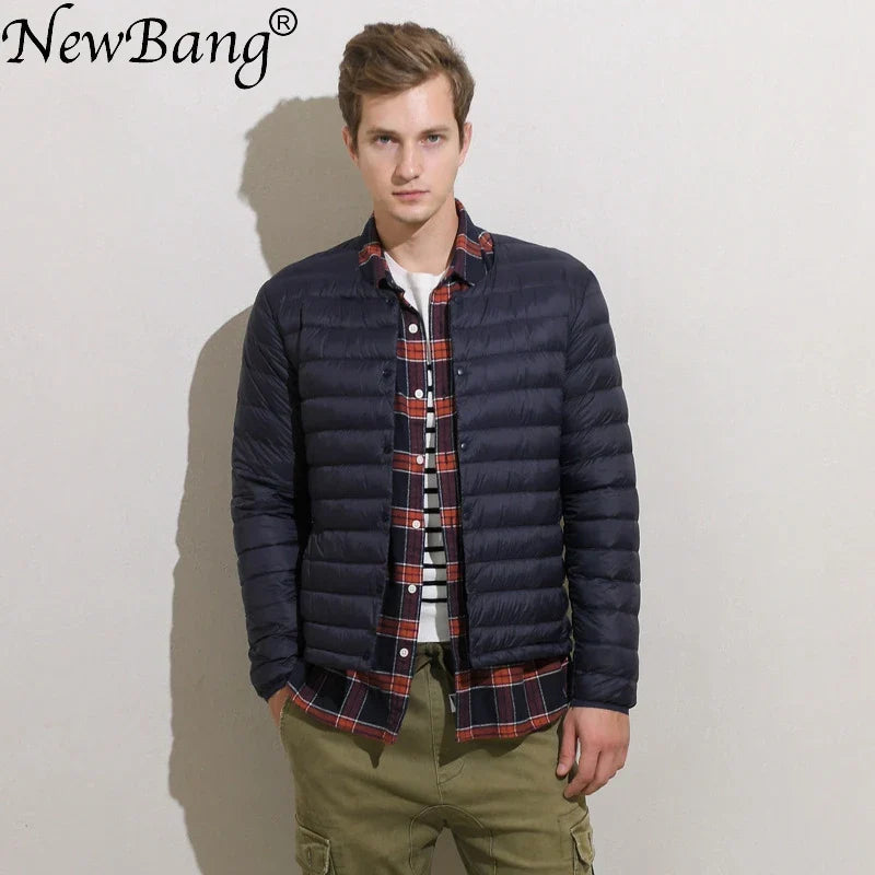 NewBang Matt Fabric Ultra Light Down Jacket Men