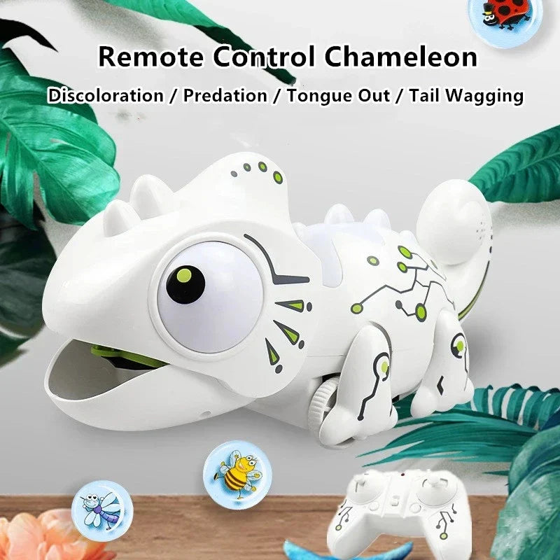 High Simulation Chameleon 2.4G Remote Control RC Robot