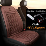 Karcle Heated Car Seat Cover Electric Heated Car