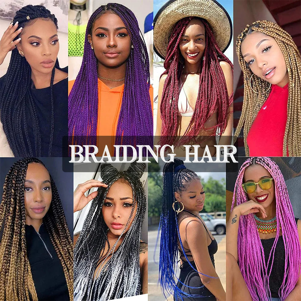 Jumbo Braid Hair Synthetic Braiding Hair Extensions 20/26