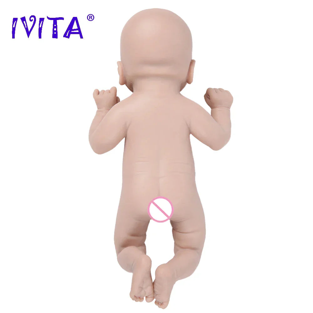 IVITA WG1512 36cm(14inch)1.65kg Full Body Silicone Bebe Reborn