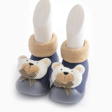baby sock shoes for winter thick cotton animal
