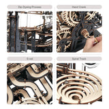 Robotime ROKR Marble Run Educational 3D Wooden Puzzle