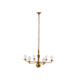 1 Set Kid's Dollhouse Furniture with LED Chandelier Light