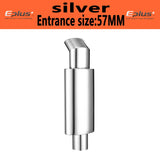 Car Exhaust Pipe Muffler Tail Universal Oval Stainless