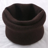 Korean Solid Color Cashmere Collar Pullove Warm Scarf