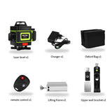 Laser Level 12/16 lines green line 3D/4D Self-Leveling