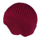 Winter Ears Protected Hats for Men Thicker Beanies