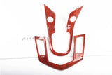 Car Central Console Frame Cover Stickers ABS for