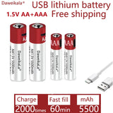 AA + AAA 2021 new large capacity 5500mah