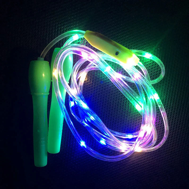 LED Luminous Jump Ropes Skipping Rope Cable for