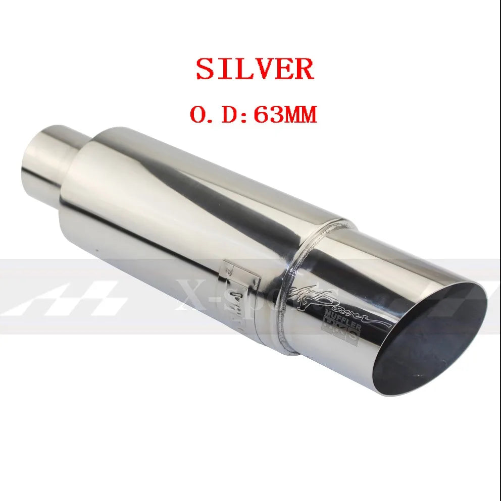 Car motorbike Exhaust systems Muffler Tip Universal Stainless