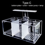 220V Creative Betta Fish Tank Breeding Incubator Isolation