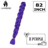 41Inch 165g Jumbo Braiding Hair Long Synthetic Crochet