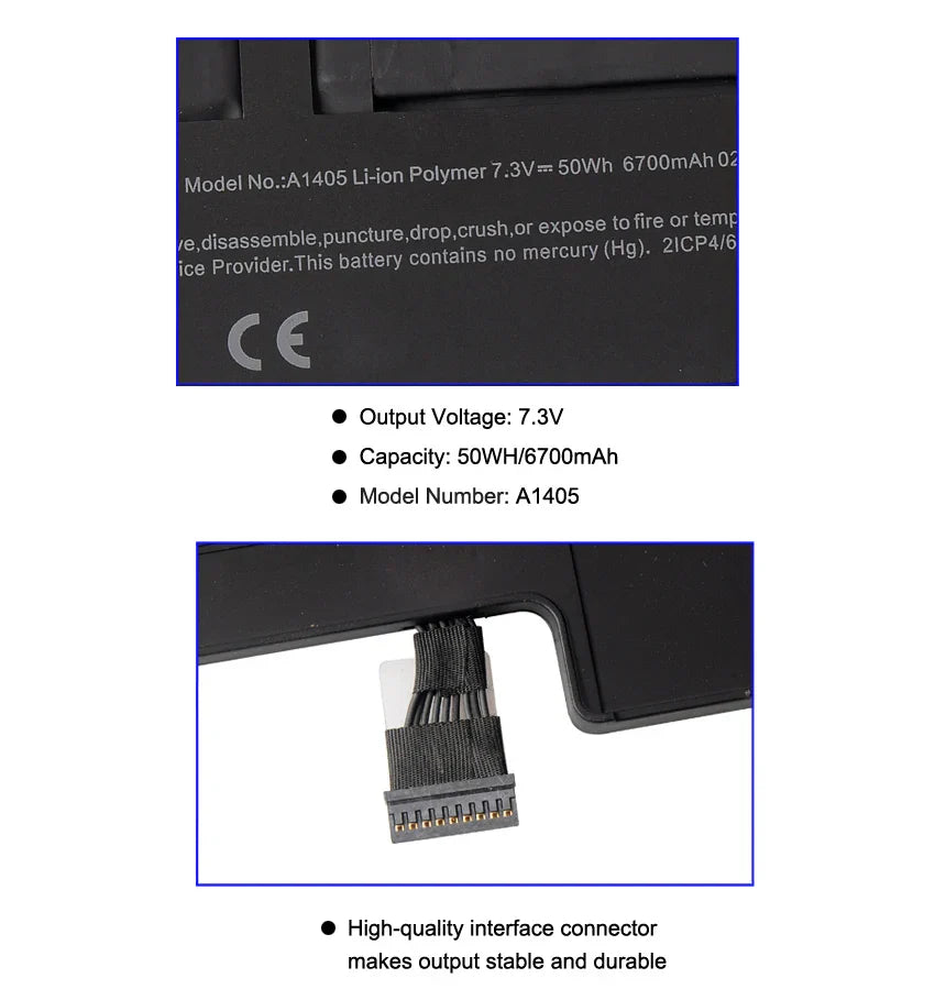 KingSener Laptop Battery For Apple Macbook Air 11