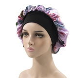 Multicolor Printed African Pattern Nightcap Set