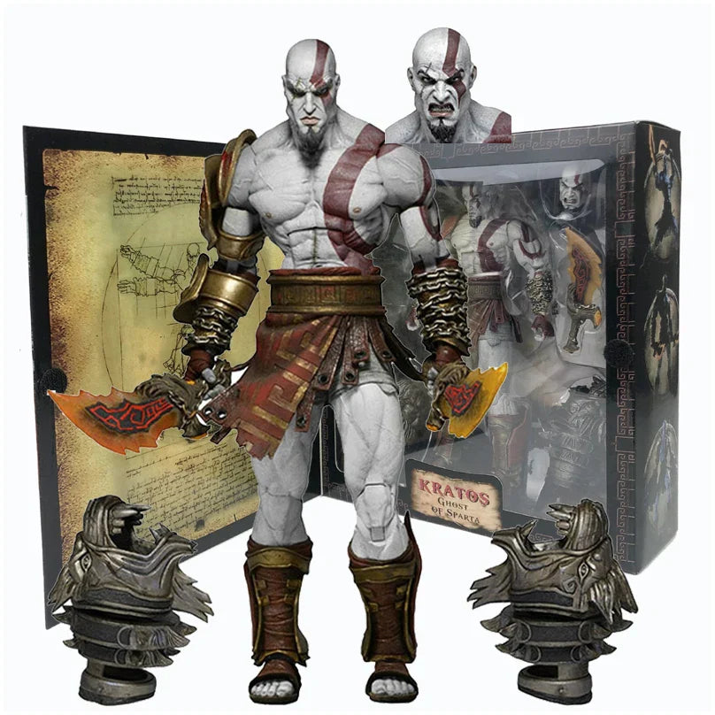 Ultimate Edition Ghost Of Sparta Kratos Action Figure