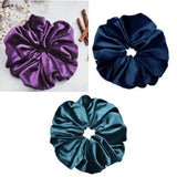 4Pcs/3Pcs Oversized Scrunchie Big Rubber Hair Tie Set