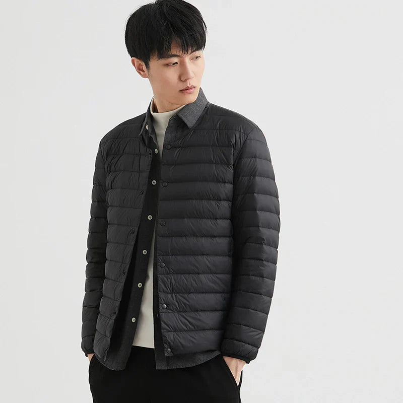Men's Down Jacket Ultra Light 90% White Duck