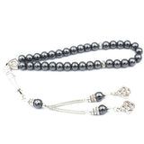 Tasbih Natural Hematite Stone Promotes Blood Circulation Misbaha