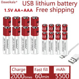 AA + AAA 2021 new large capacity 5500mah