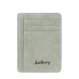 2022 Mini Men's Card Wallet – Customized PU Leather Holder