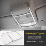ABS Chrome Reading Lights Lamp Trim Cover Car