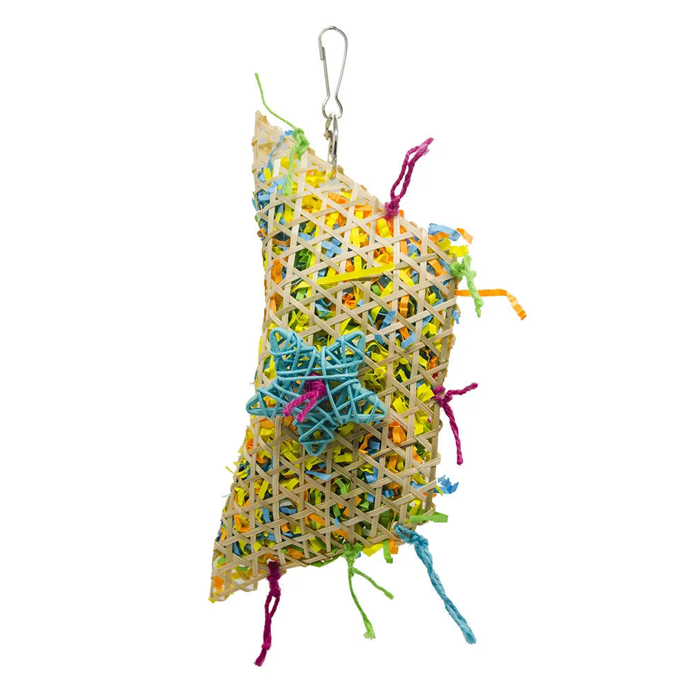 Parrot Shredder Toy Dry Anti-biting Parrot Cage Foraging