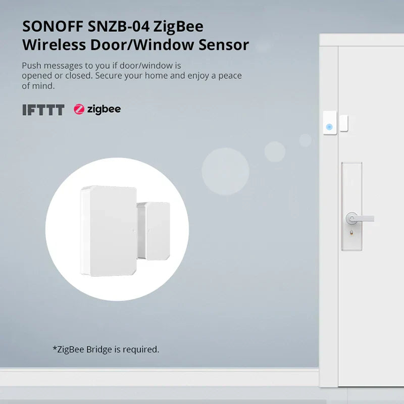 Sonoff Zigbee SNZB-04 Window/door Sensor Esp32 Smart Home