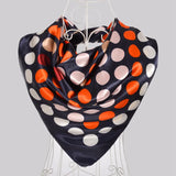 Spring And Autumn Female Satin Scarf,Big Square Scarves