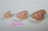 30pcs/lot--new 18x12mm 16x26mm 20x30mm gray black flesh color