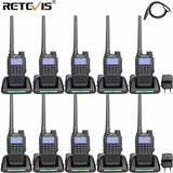 Handheld Waterproof Walkie Talkies Retevis RT87 5W IP67
