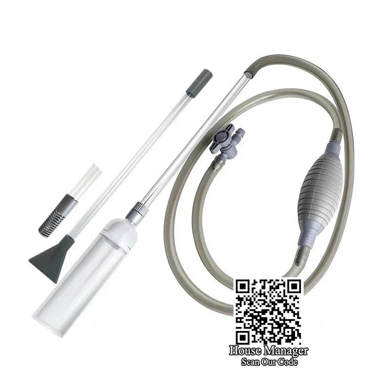 Semi-automatic aquarium cleaner Water Change hand Changer Gravel