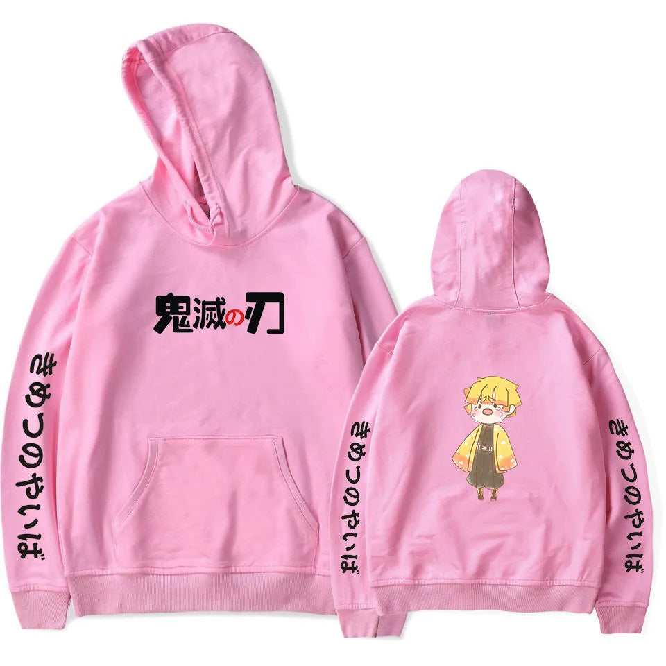 Anime Hoodie Demon Slayer Oversized Hoodies Sweatshirts Men/Womens