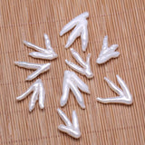 Natural Freshwater Pearl Pendant Punch Loose Beads Irregular