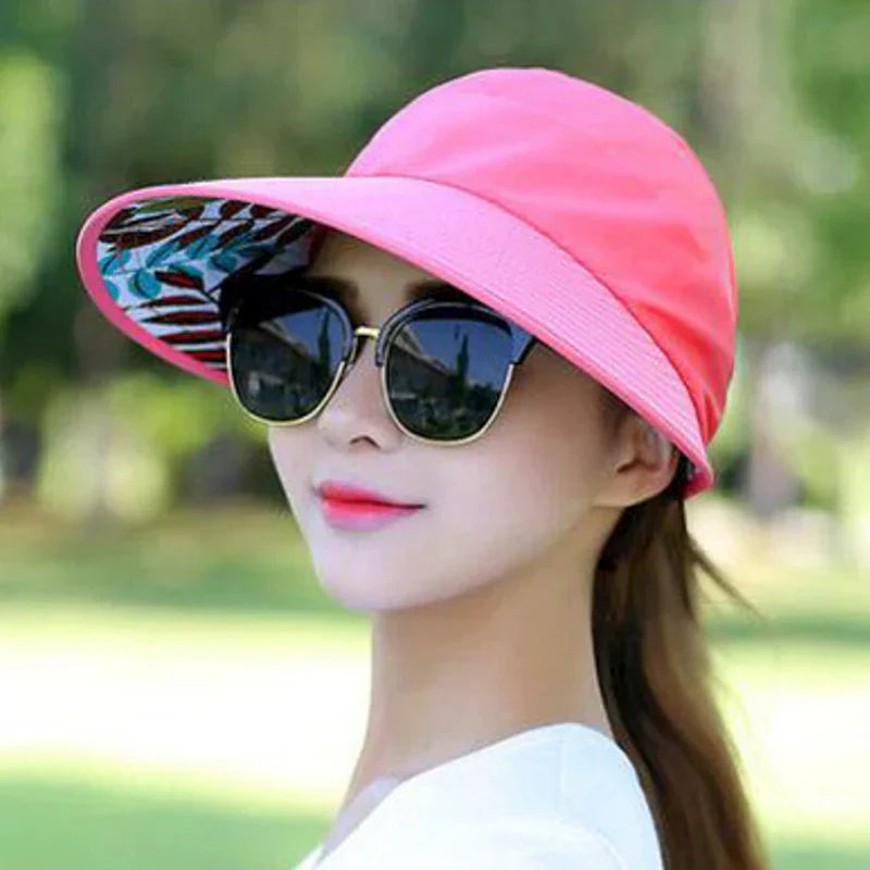 Summer Sun Protection Folding Sun Hat For Women