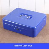 Locked Large Cashier Drawer Metal Cash Box 2