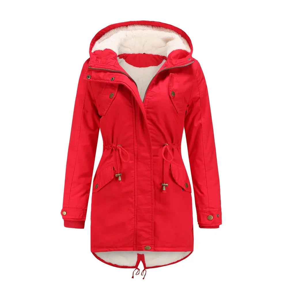 Quanss Plus Size Winter Jacket Women 2021 Fashion