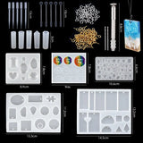 Silicone Mold For Epoxy Resin Set Jewelry Casting