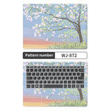 DIY Cat Laptop Cover Skins Stickers Notebook PVC