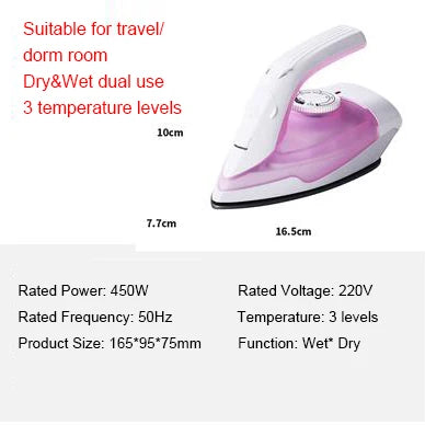 DMWD HandHeld Garment Steamer mini Clothes Steam Iron