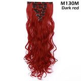 S-noilite Synthetic 24inch 140g 8PCS/set Clip In On