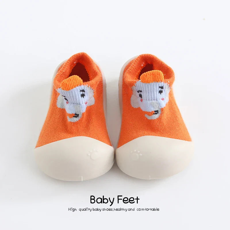 Baby sock Shoes Anti-slip Spring Cartoon animal Shoes