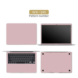 DIY Laptop Sticker Cover Skins Solid Color Vinyl