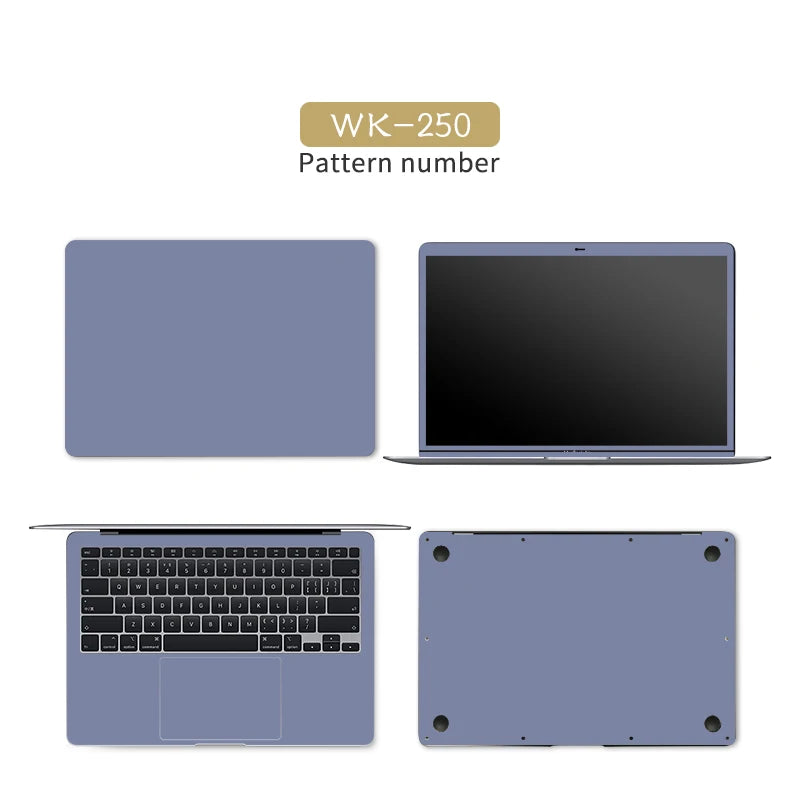 DIY Laptop Sticker Cover Skins Solid Color Vinyl