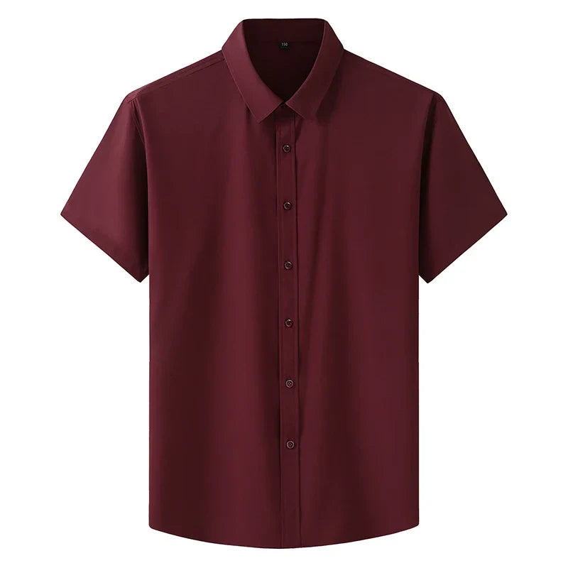 10XL 8XL 7XL New Summer Business Formal Shirts