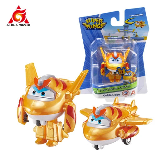 Super Wings S5 2" Mini Transforming Deformation Transform-a-Bots