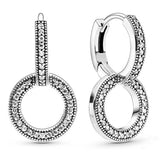 Original 925 Sterling Silver Sparkling Double Freshwater Cultured