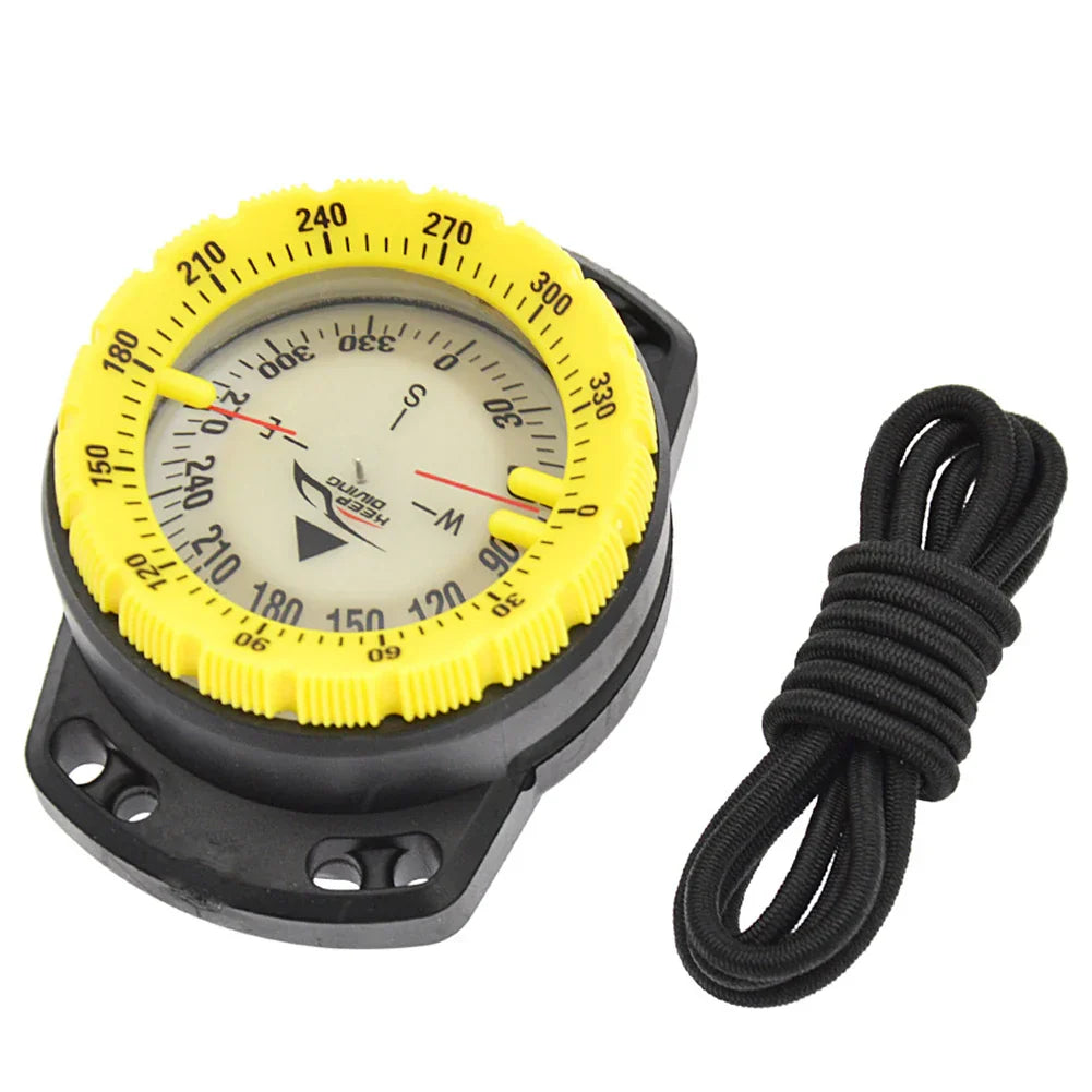 Multifunction Scuba Diving Compass Camping Climbing Hiking Mini
