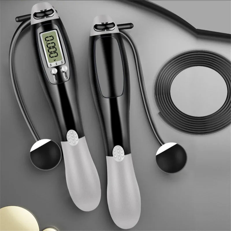 Cordless Electronic Skipping Rope Gym Fitness Crossfit Skipping